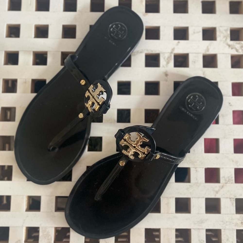 Tori Burch Mini Miller Jelly Sandals